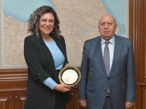 Akdeniz Universitetinin nümayəndəsi BMU-ya səfər edib