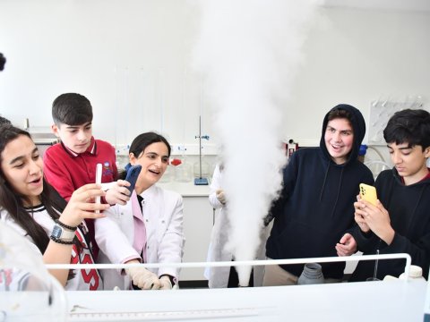 Lisey şagirdləri BMU-da ekskursiyada olublar