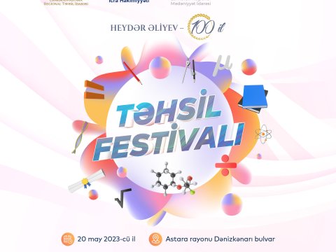 Astarada təhsil festivalı keçiriləcək  