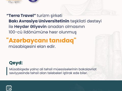 Tələbələr üçün unikal fürsət esse müsabiqəsi elan edildi