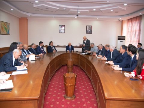 BMU-da doktoranturaya qəbul komissiyasının iclası keçirilib