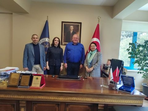 AzMİU əməkdaşları Yıldız Texniki Universitetində olublar