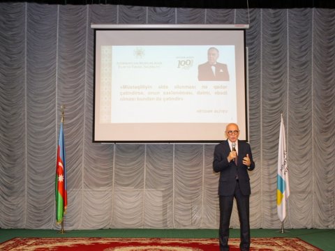 “Heydər Əliyev xatirələrdə” layihəsinin açılışı olub
