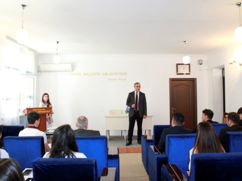 İctimai fəallığı ilə seçilən tələbə və magistrantlar mükafatlandırılıb