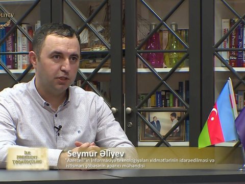 “İlk Prezident təqaüdçüləri”ndən Seymur Əliyev - VİDEO