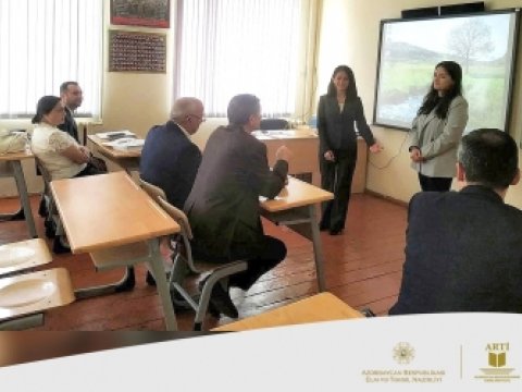 Pilot məktəblərdə metodik görüşlər keçirilib