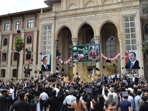Aqrar Universitetdə “Məzun günü” keçirilib - FOTOLAR