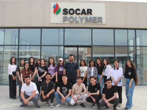 BMU tələbələri “SOCAR Polymer” şirkətində olublar