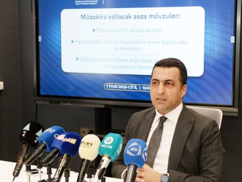 Füzulidəki peşə məktəbində PUA-larla bağlı ixtisas olacaq