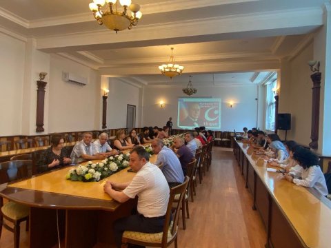 UNEC-də Milli Qurtuluş Gününə həsr olunmuş tədbir keçirilib