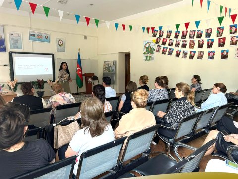 Məktəbin İnkişaf Planı üzrə seminar...
