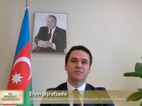 “İlk Prezident təqaüdçüləri”ndən İtaliya səfirliyinin müşaviri - VİDEO