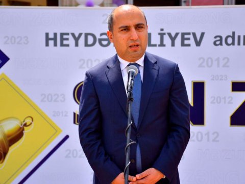 Nazir Naxçıvandakı “Son zəng”də iştirak edib - FOTOLAR