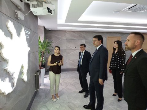 DİM nümayəndələri ilə Türkiyə rəsmiləri arasında görüş 