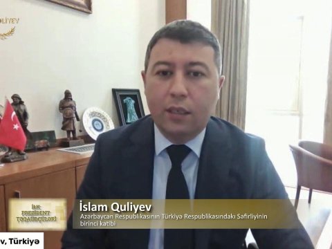 “İlk Prezident təqaüdçüləri”ndən Türkiyədəki səfir katibimiz - VİDEO  