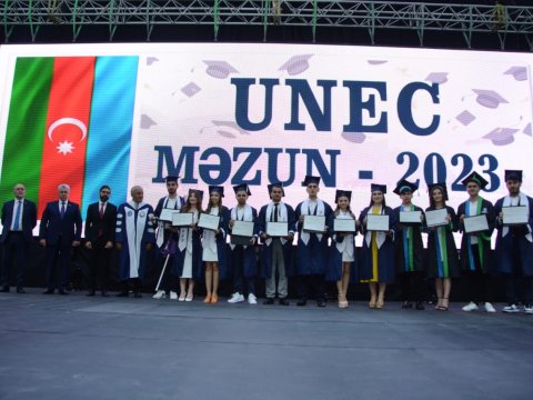 UNEC-də Məzun Günü keçirildi - FOTOLAR