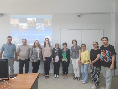 Rumıniya universitetinin əməkdaşları BMU-da olub 