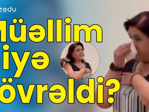 Əcnəbi tələbələrdən azərbaycanlı müəllimə MARAQLI SÜRPRİZ