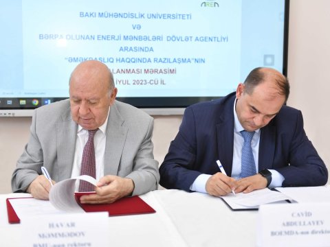 BMU-dan daha bir əməkdaşlıq 