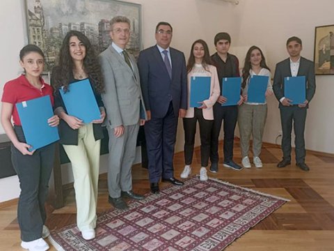 BANM-ın 7 tələbəsi Almaniyada təqaüd qazandı