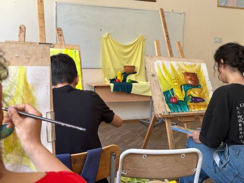 Dekorativ tətbiqi sənət ixtisası üzrə imtahanı keçirilib