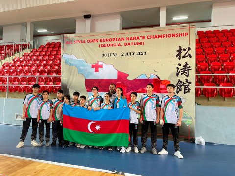 Paytaxt məktəbliləri karate üzrə turnirdən uğur qazanıb