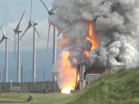 Yaponiya kosmik agentliyinin raket mühərriki sınaq zamanı partlayıb
