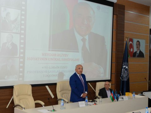 UNEC-də Heydər Əliyevə həsr olunmuş tədbir keçirilib