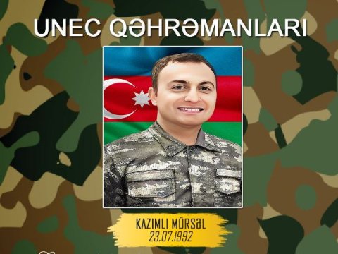 UNEC-in şəhid məzunu anılıb