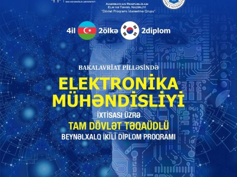 “Elektronika mühəndisliyi” ikili diplom proqramı