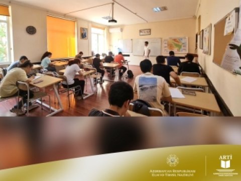 Olimpiadaya hazırlaşan şagirdlər üçün təlim...