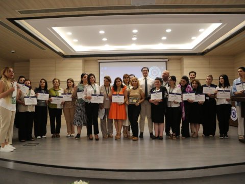 Təhsil İşçilərinin Peşə - Təcrübə Proqramına start verildi - FOTOLAR