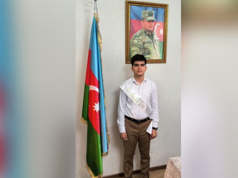 Şəhid Mehman Qənbərovun oğlu:\