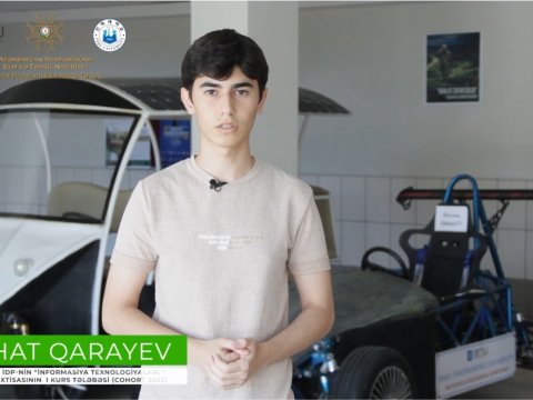 BMU-İNHA İDP tələbəsinin proqram haqqında təəssüratları