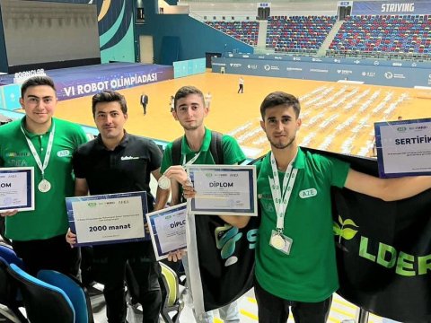 Tələbələr olimpiadada: II və III yeri qazanıblar - FOTOLAR