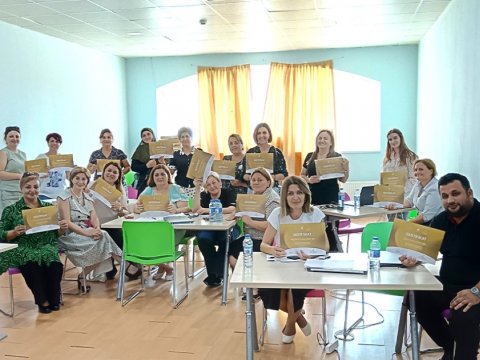 Qiymətləndirmə düşərgəsinin iştirakçıları təltif olunublar