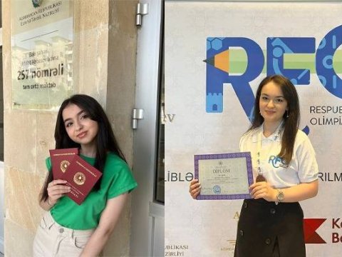 Yüksək balla hüquqşünaslığa qəbul olunan bacılar danışdı  