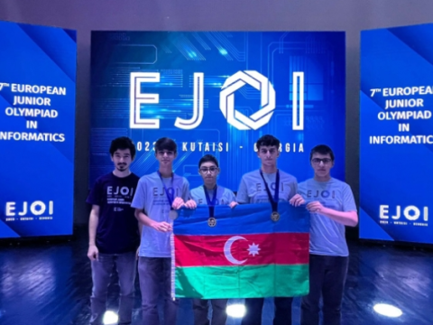 Məktəblilər beynəlxalq Olimpiadada uğurla çıxış ediblər