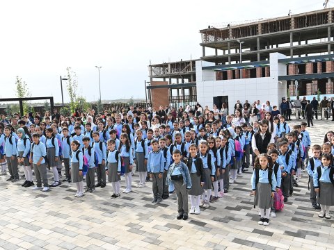 30 ildən sonra Füzulidə ilk dərs günü -  FOTOLAR