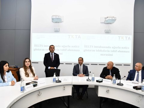 ADNSU-da tələbələrə sertifikatlar verilib