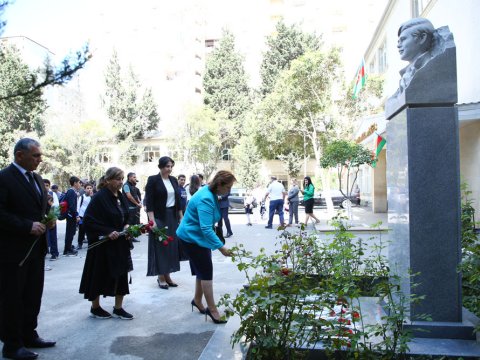 BŞTİ müdiri şəhid ailələri ilə görüşüb - FOTOLAR