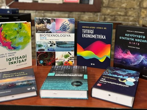 UNEC - in fonduna 200 yeni kitab əlavə olunub