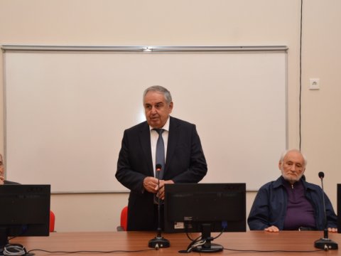 Dünyaşöhrətli azərbaycanlı alimlə görüş keçirilib