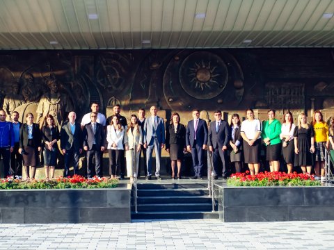 1 nömrəli tam orta məktəbdə ilk idman festivalı keçirilib