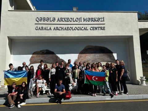 Ukraynalı uşaqların İsmayıllıya ekskursiyası təşkil olunub