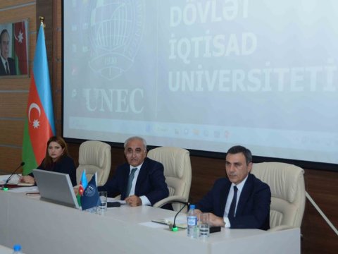 UNEC - ə qəbulun nəticələri barədə hesabatlar dinlənilib