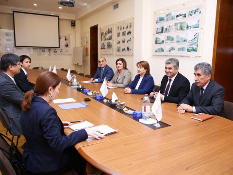 BŞTİ - də səfirlik nümayəndələri ilə görüş keçirilib