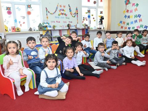 600 - dən çox uşaq məktəbəqədər təhsil qruplarına cəlb olunub