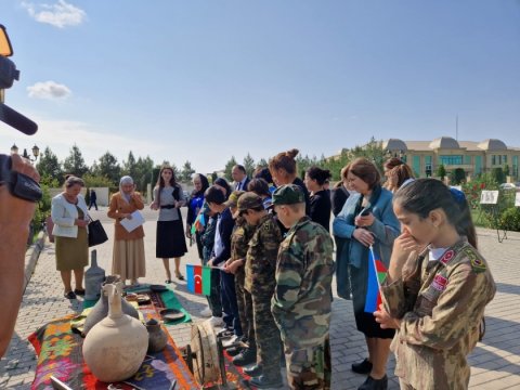 Füzulidə “Qalib ordu –Azad şəhər” adlı sərgi açılıb