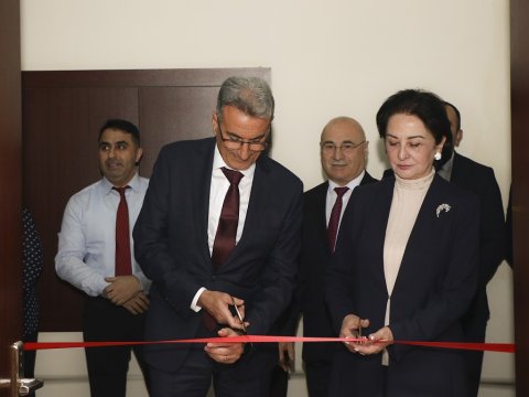 AzMİU-da daha bir laboratoriya istifadəyə verildi